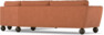 Madison Lux - Hörnsoffa 3+2-sits, hörn 2 - Orange