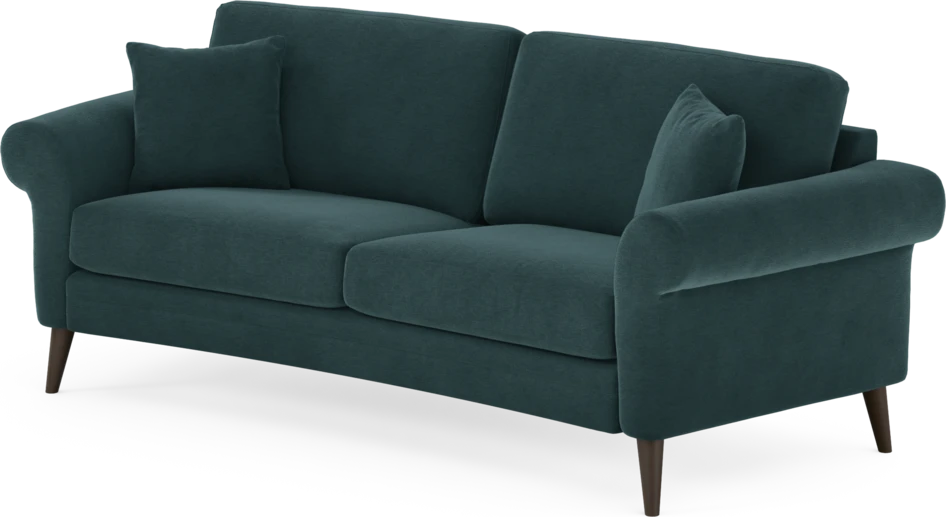 Eden - 2,5-sits soffa svängd - Blå