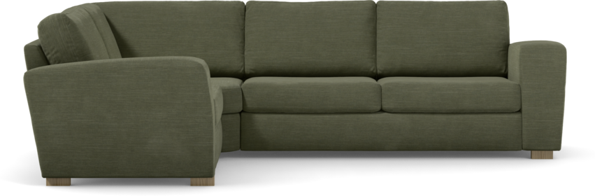Friday - Hörnsoffa, 1,5+2,5-sits - Grön