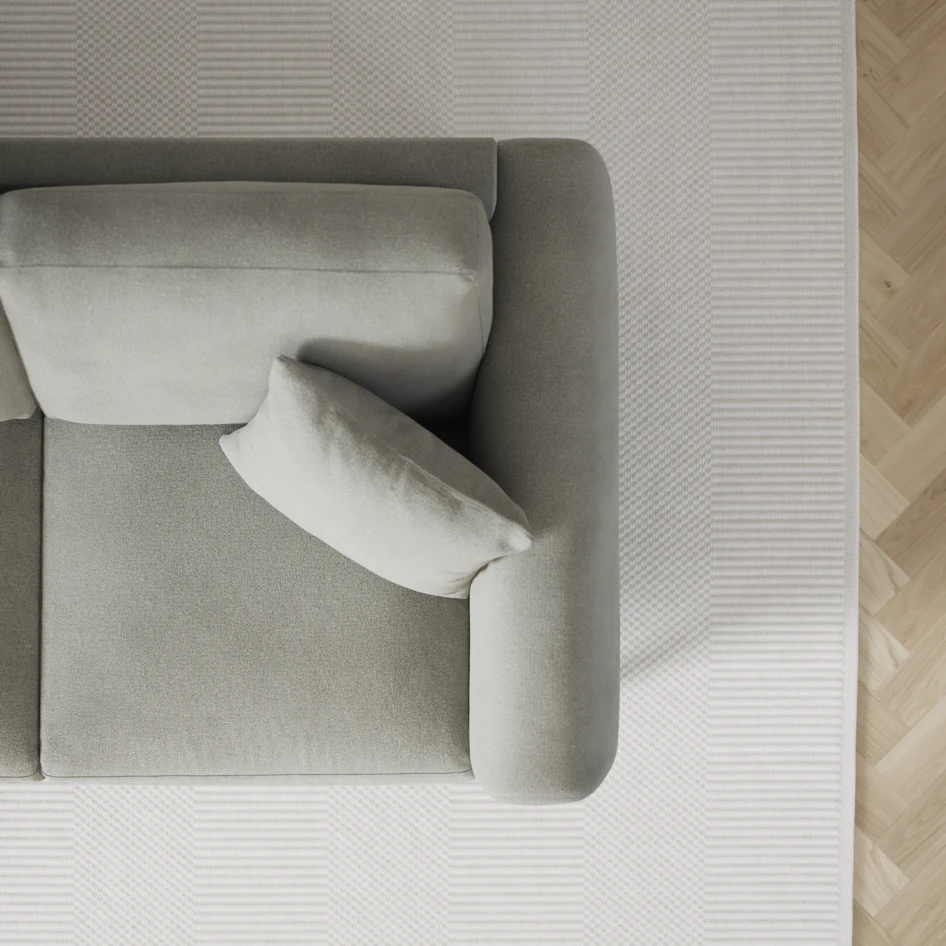 Eden - Hörnsoffa, 1+3-sits - Grå