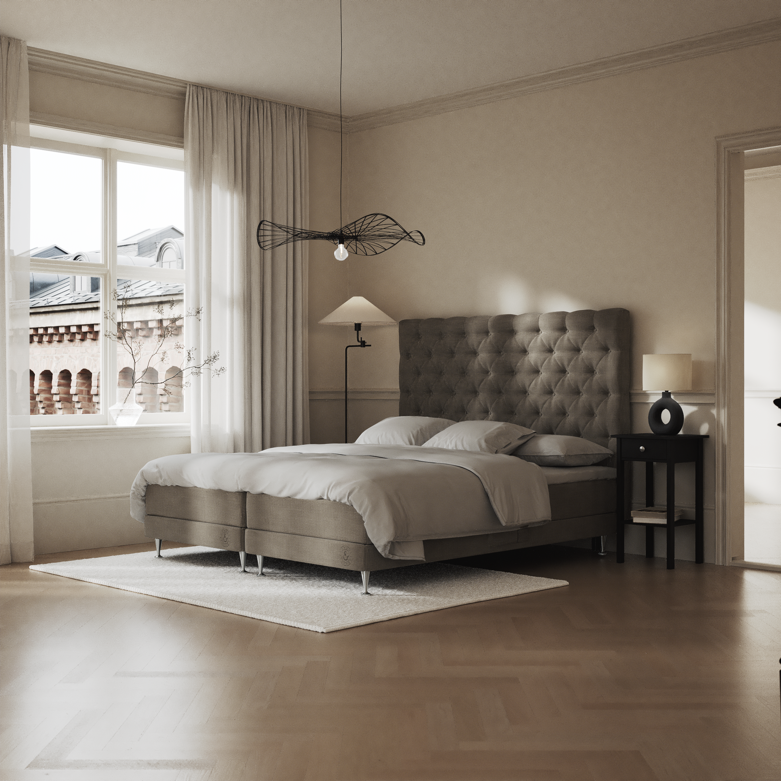 Särö Comfort, Ställbar säng, dubbelsäng