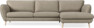 Madison - 3-sits soffa med schäslong höger - Beige