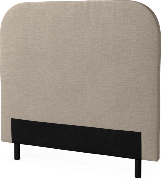 Delux Rundad - Sänggavel, 90-210 cm - Beige