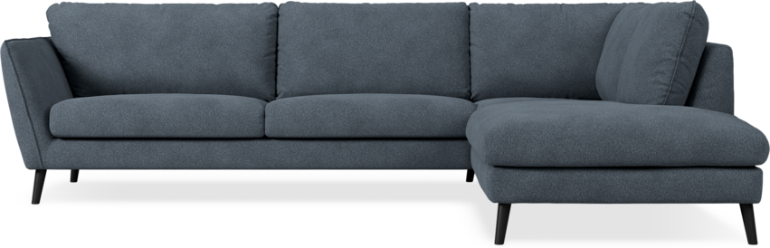 Madison Lux - 3-sits soffa med divan höger - Vit