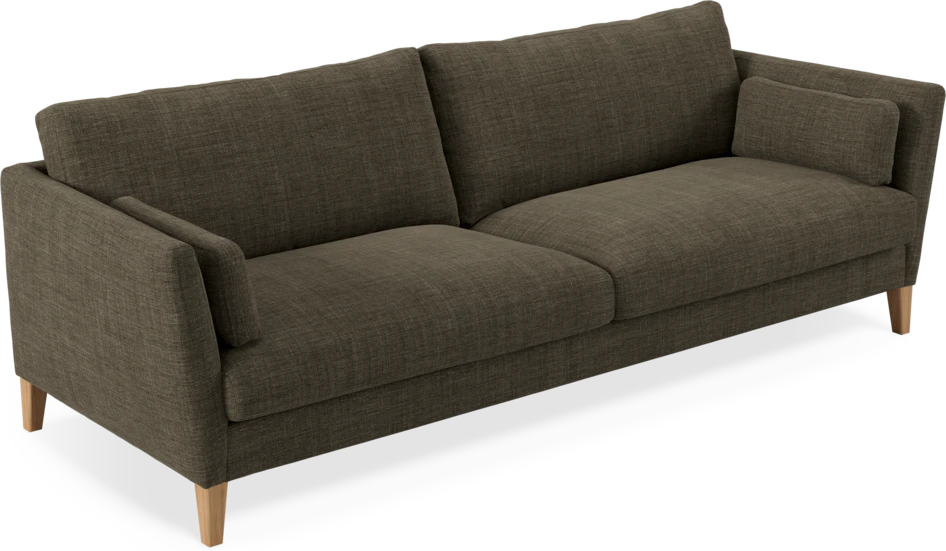 Winston - 4-sits soffa - Brun