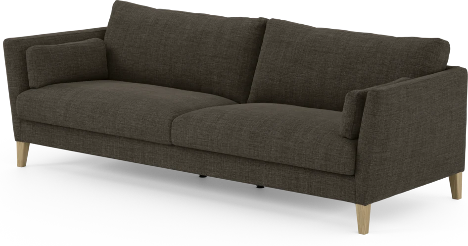 Winston - 4-sits soffa - Brun