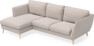 Madison Lux - 2-sits soffa med schäslong vänster - Beige