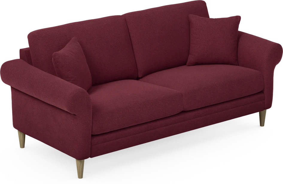 Eden - 2,5-sits soffa - Röd