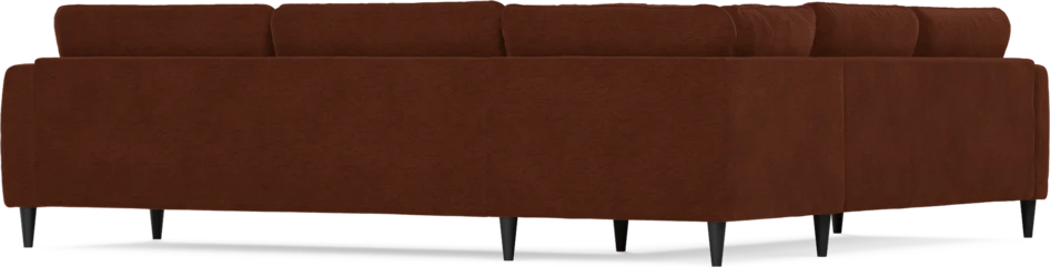 Bridge - Hörnsoffa, 2+3-sits - Orange