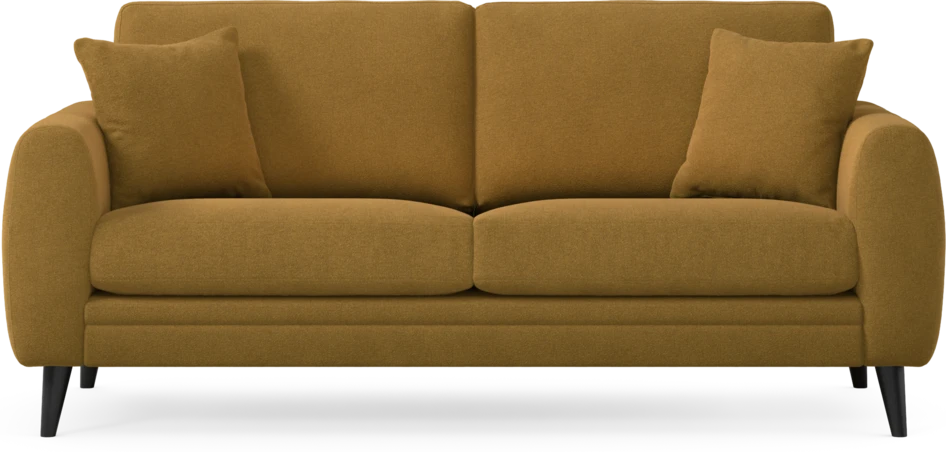 Eden - 2,5-sits soffa - Gul