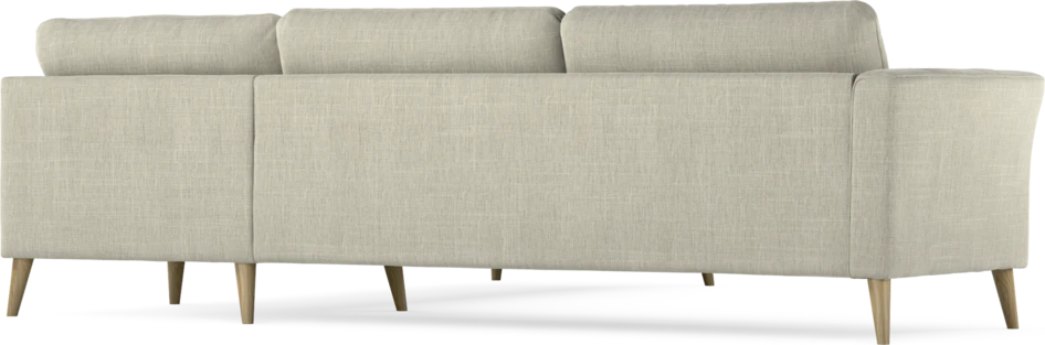Bridge - Hörnsoffa, 3+3-sits - Beige