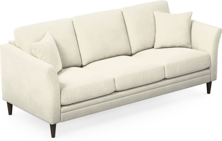 Eden - 3-sits soffa - Vit