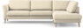 Bridge - 3-sits soffa med divan höger - Beige