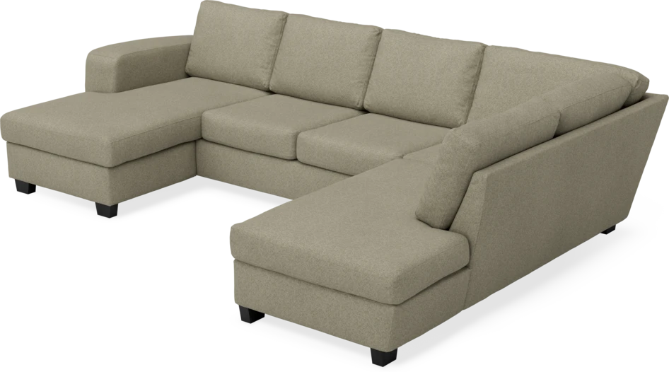 Friday - 3-sits soffa med schäslong vänster och divan höger - Beige