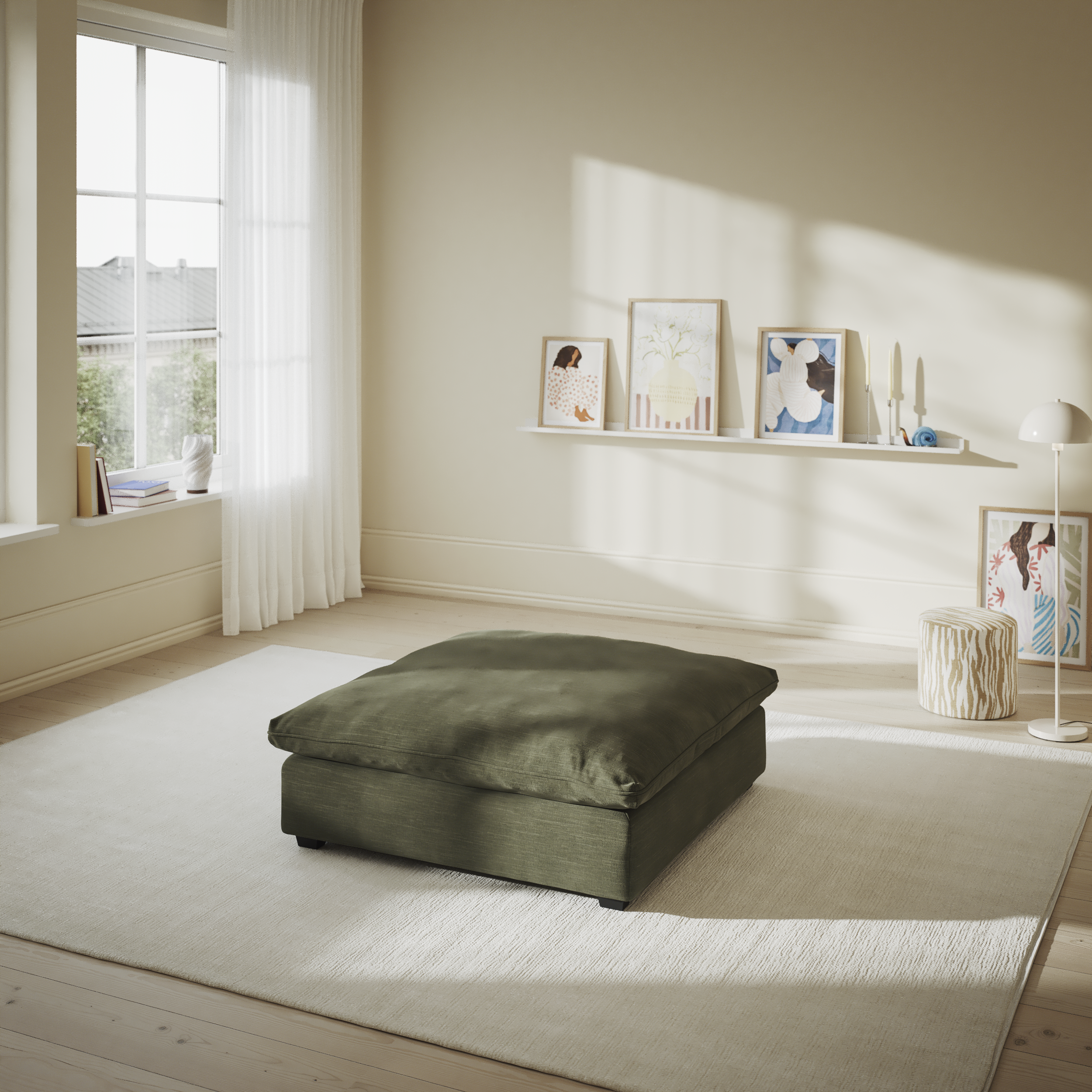 Bellora - Fotpall 105 - inspiration