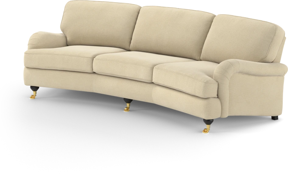 Oxford - 3-sits soffa svängd - Beige