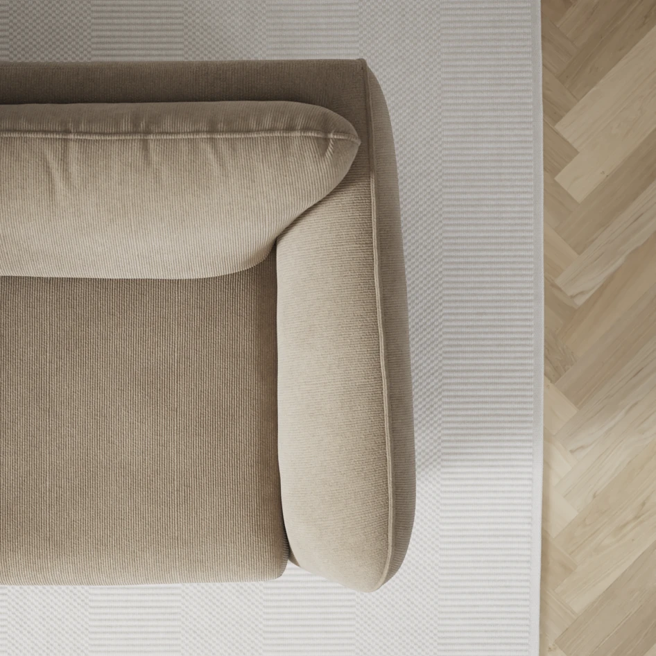 Madison Klädsel - Klädsel till Fåtölj, 90cm - Beige