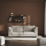 Cherrie - 2,5-sits soffa, fast klädsel - Beige