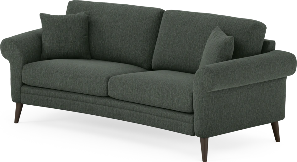 Eden - 2,5-sits soffa svängd - Grön