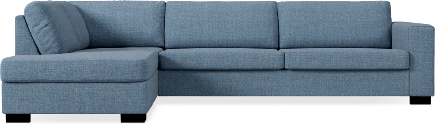 Nevada - 3-sits soffa med divan vänster - Blå