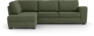 Friday - 2,5-sits soffa med divan vänster - Grön