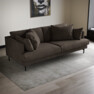 Harper - 3-sits soffa - Brun