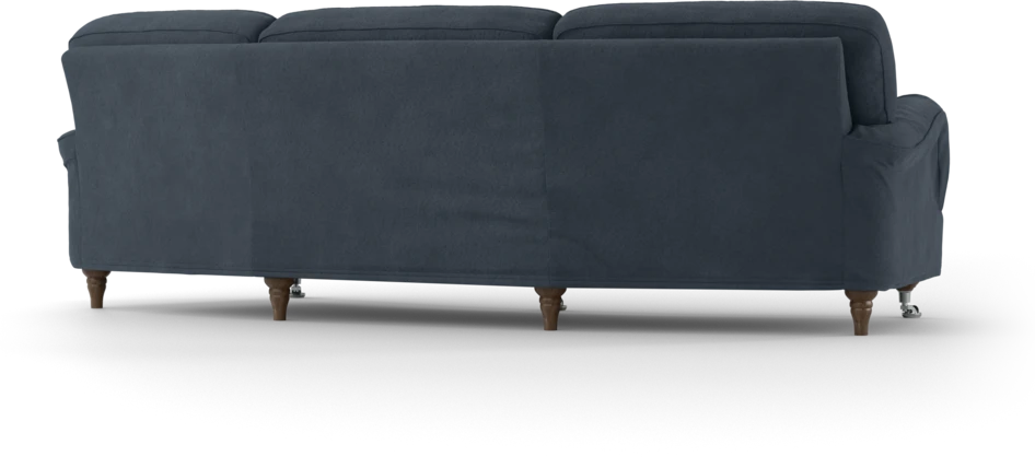 Oxford - 3-sits soffa svängd - Blå