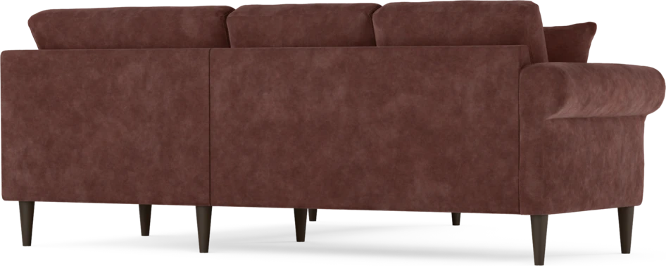 Eden - Hörnsoffa, 2+2-sits - Röd