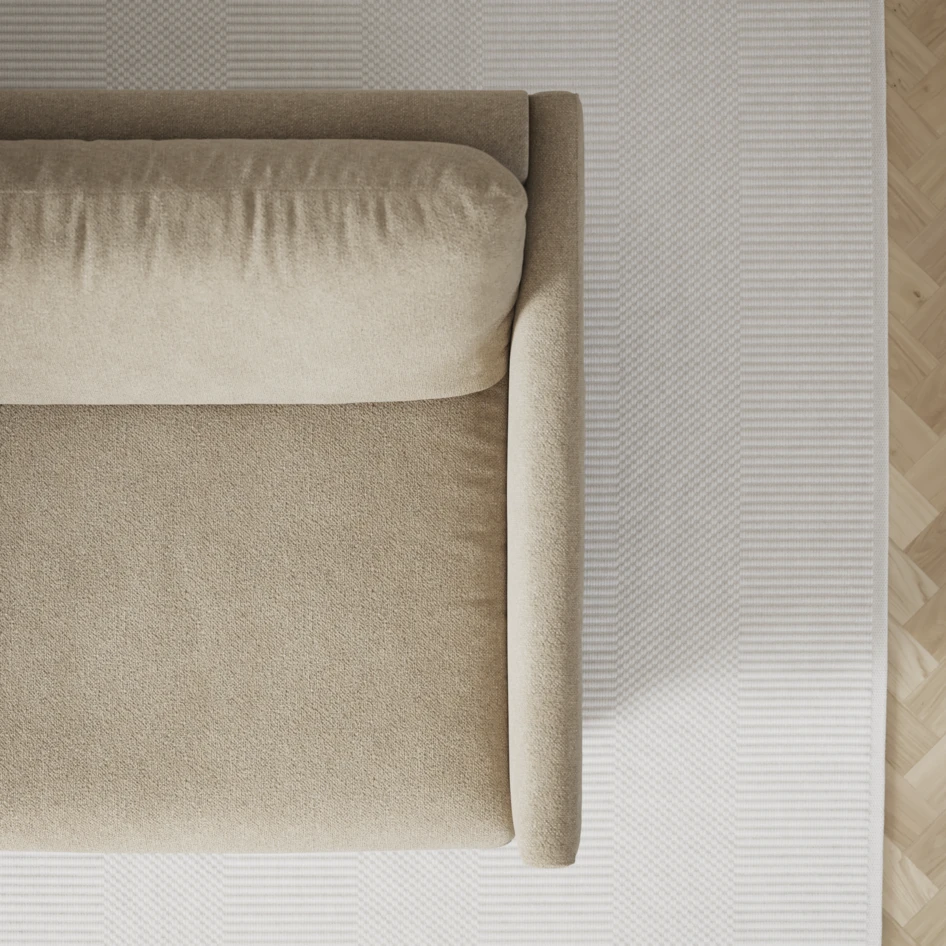 Madison - 2-sits soffa med divan vänster och schäslong höger - Beige