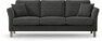 Eden - 3-sits soffa - Svart