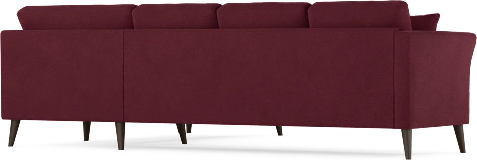 Eden - Hörnsoffa, 3+2-sits - Röd