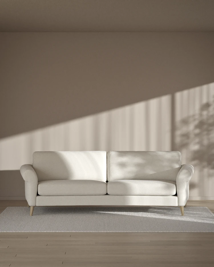 Bridge - 3-sits soffa svängd - inspiration