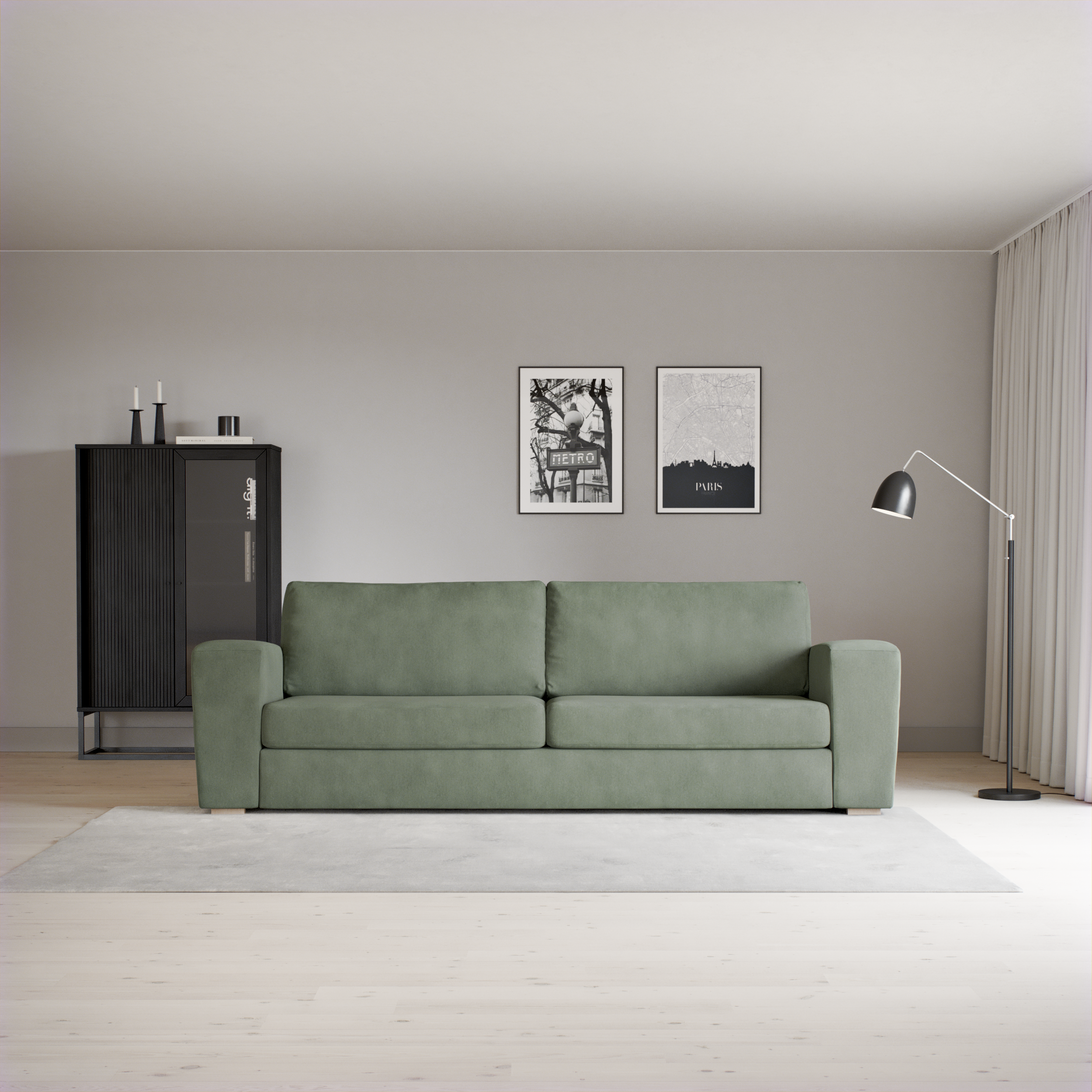 Friday - 3-sits soffa - inspiration