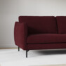 Madison Lux - 3-sits soffa - Röd