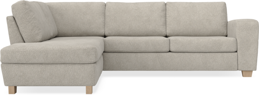 Friday - 2,5-sits soffa med divan vänster - Beige