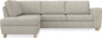 Friday - 2,5-sits soffa med divan vänster - Beige