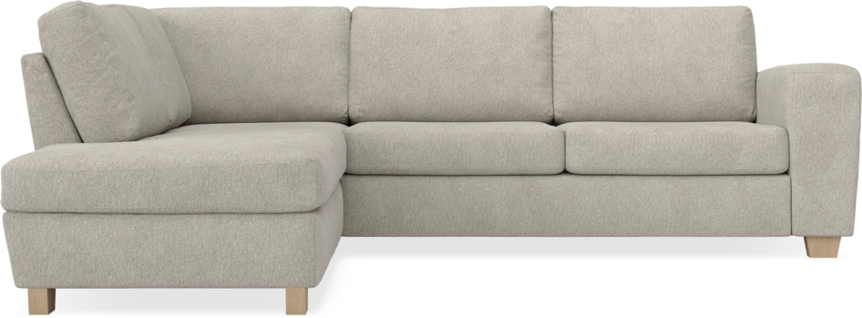 Friday - 2,5-sits soffa med divan vänster - Beige