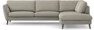 Madison Lux - 3-sits soffa med divan höger - Grå