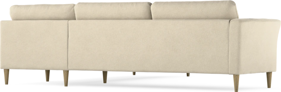 Bridge - Hörnsoffa, 3+3-sits - Beige