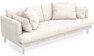 Harper - 3-sits soffa, hel dyna - Vit