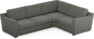 Friday - Hörnsoffa, 2,5+1,5-sits - Grå