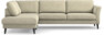Bridge - 3-sits soffa med divan vänster - Beige