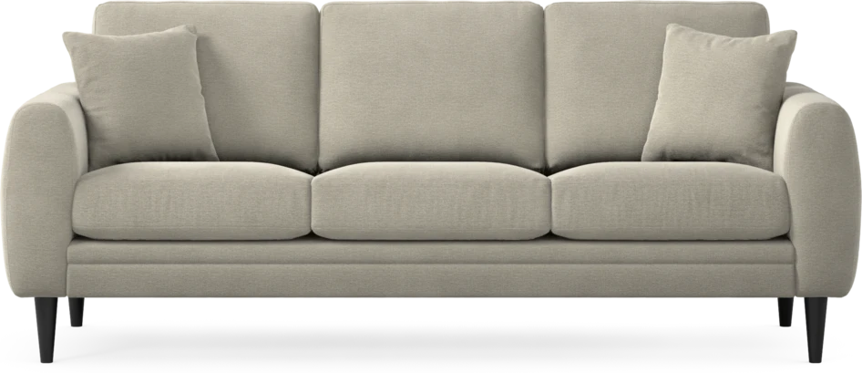 Eden - 3-sits soffa - Brun