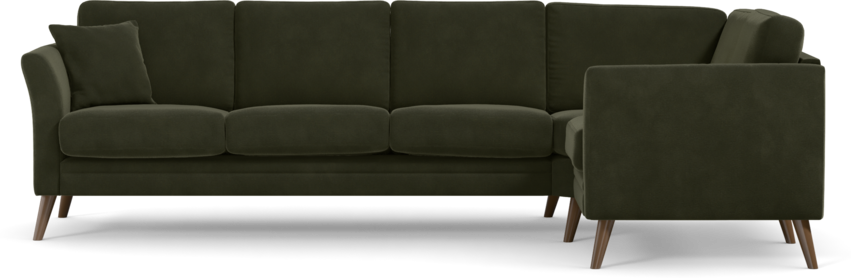 Eden - Hörnsoffa 3+1 - Grön