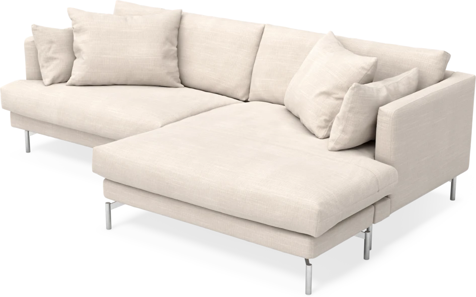 Harper - 4-sits med schäslong XL höger - Beige