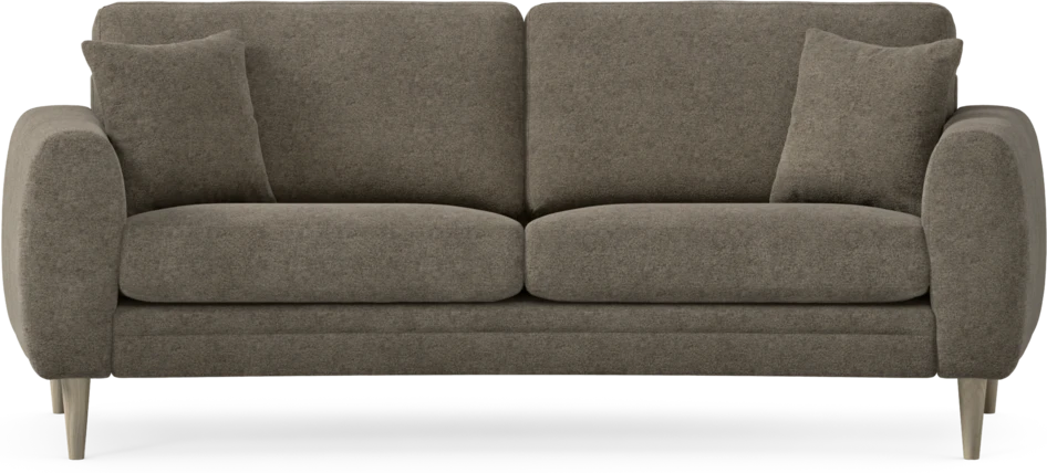Eden - 2,5-sits soffa svängd - Brun