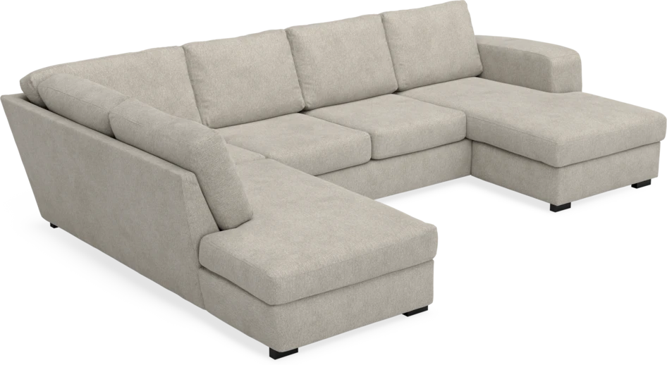 Friday - 3-sits soffa med divan vänster och schäslong höger - Beige