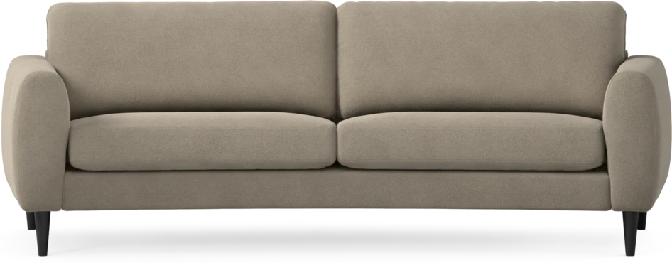 Bridge - 3-sits soffa svängd - Beige