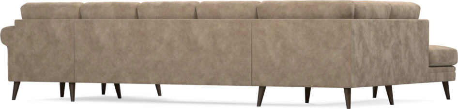 Eden - 3-sits soffa med divan vänster och schäslong höger - Beige