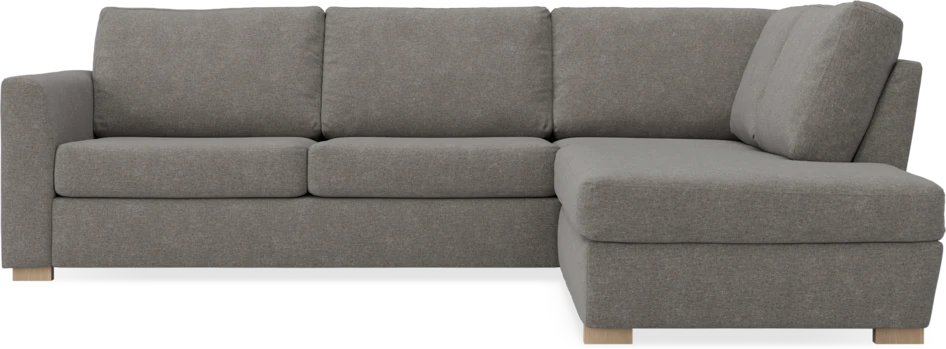 Friday - 2,5-sits soffa med divan höger - Grå